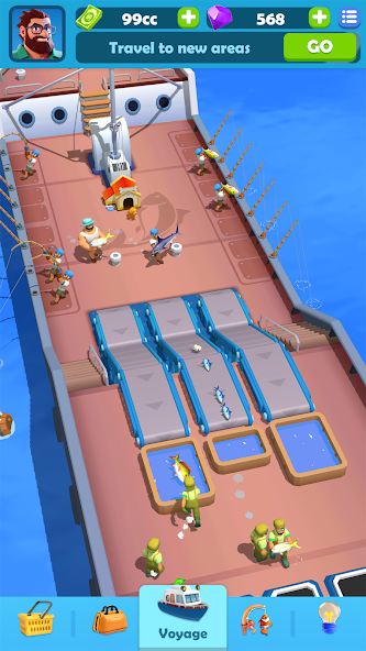 Fishing Frenzy:Idle Hooked Inc - screenshot 2