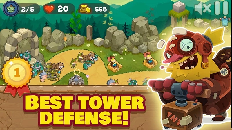 Tower Defense Realm King Hero APK - screenshot 2
