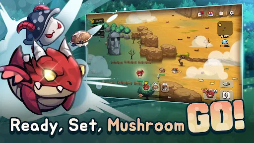 Mushroom Go APK 1.0.6 (Full Game) for Android - screenshot 1