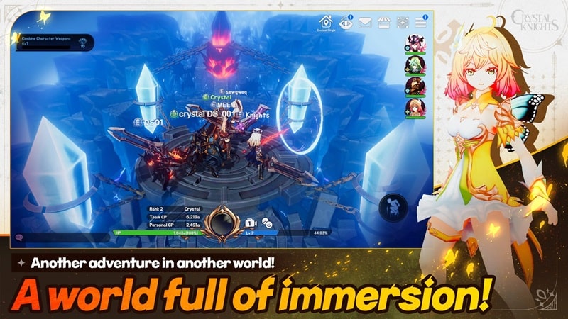 Crystal Knights-32 Player Raid APK - screenshot 1