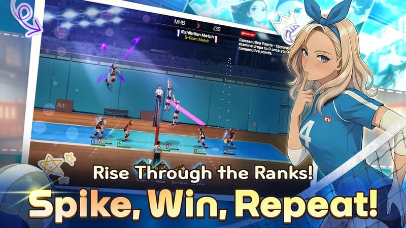 Volley Girls APK - screenshot 2