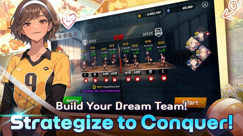 Volley Girls APK - screenshot 3