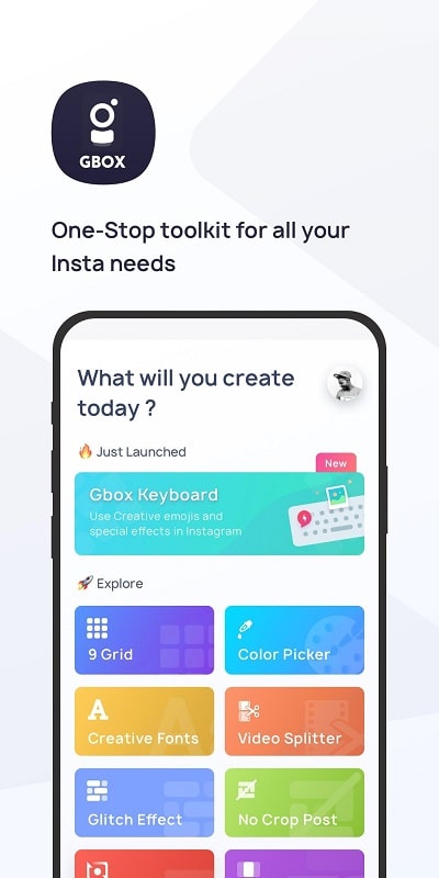 Toolkit for Instagram – Gbox APK - screenshot 1
