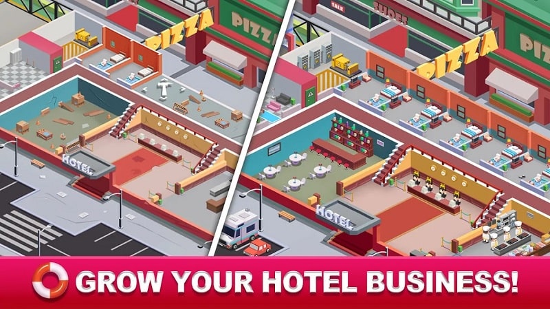 Sim Hotel Tycoon APK - screenshot 1
