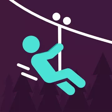 Zipline Valley - Physics Puzzle Game MOD APK icon