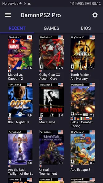 DamonPS2 - PS2 Emulator - screenshot 1