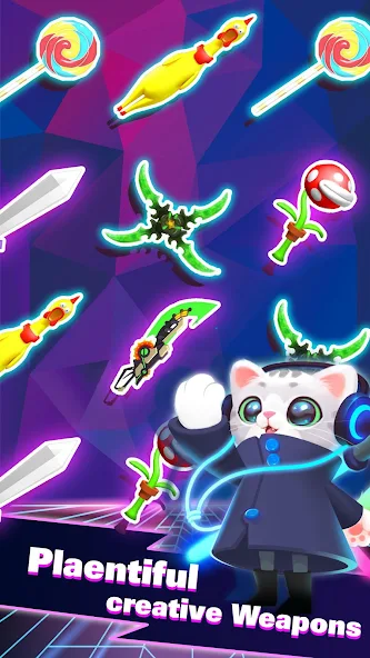 Sonic Cat - Slash the Beats - screenshot 3