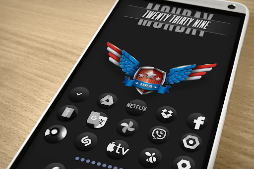 Darko3 BW Icon Pack - screenshot 1