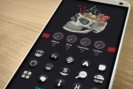 Darko3 BW Icon Pack - screenshot 3