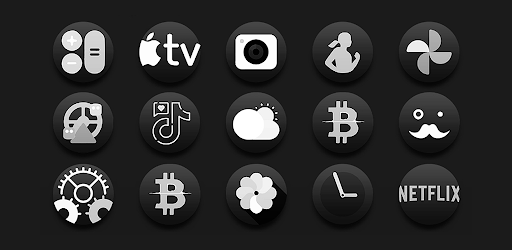 Darko3 BW Icon Pack - screenshot 4