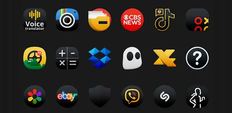 Darkonis - Icon Pack v3.6 APK (Full Version) - screenshot 3