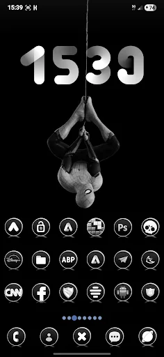 Dark Rounds icon pack - screenshot 1