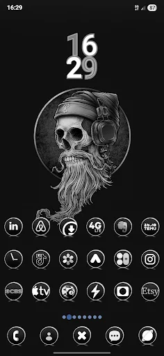 Dark Rounds icon pack - screenshot 6