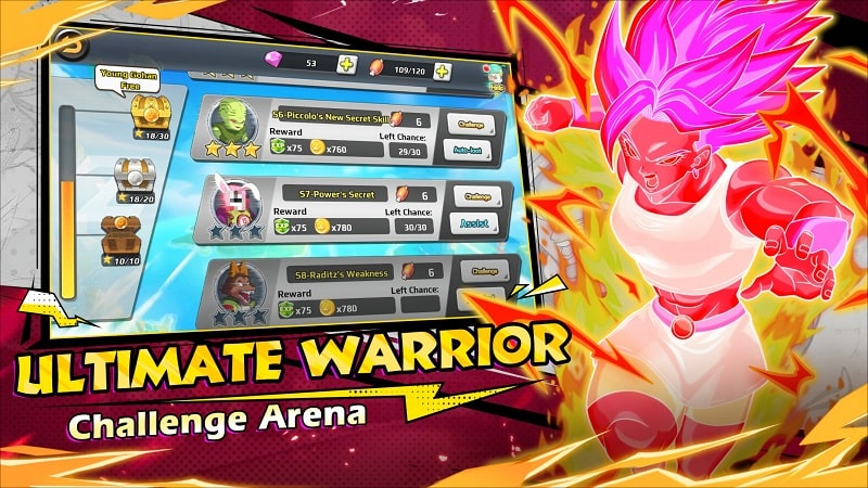 Dragon Z Warrior-Ultimate Duel APK - screenshot 1