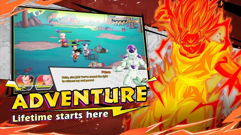 Dragon Z Warrior-Ultimate Duel APK - screenshot 4