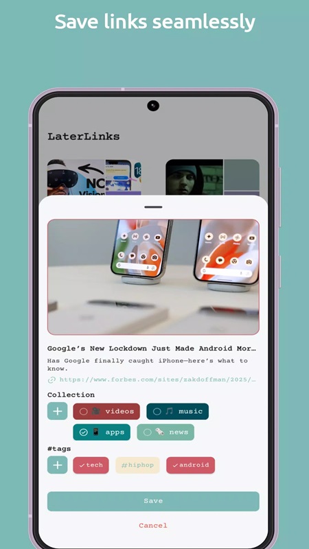 LaterLinks - screenshot 1