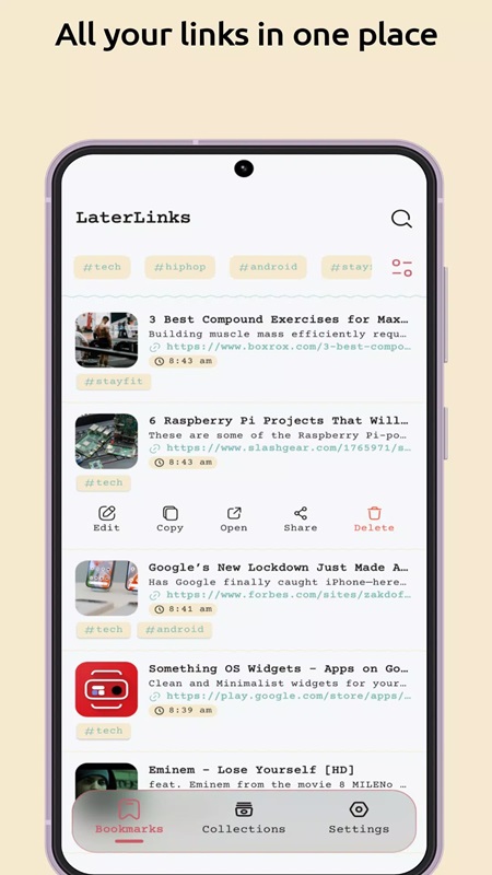 LaterLinks - screenshot 2