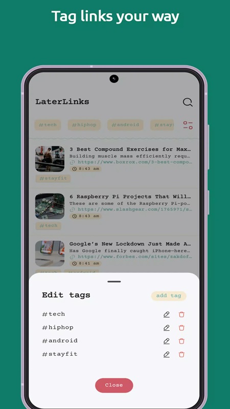LaterLinks - screenshot 4