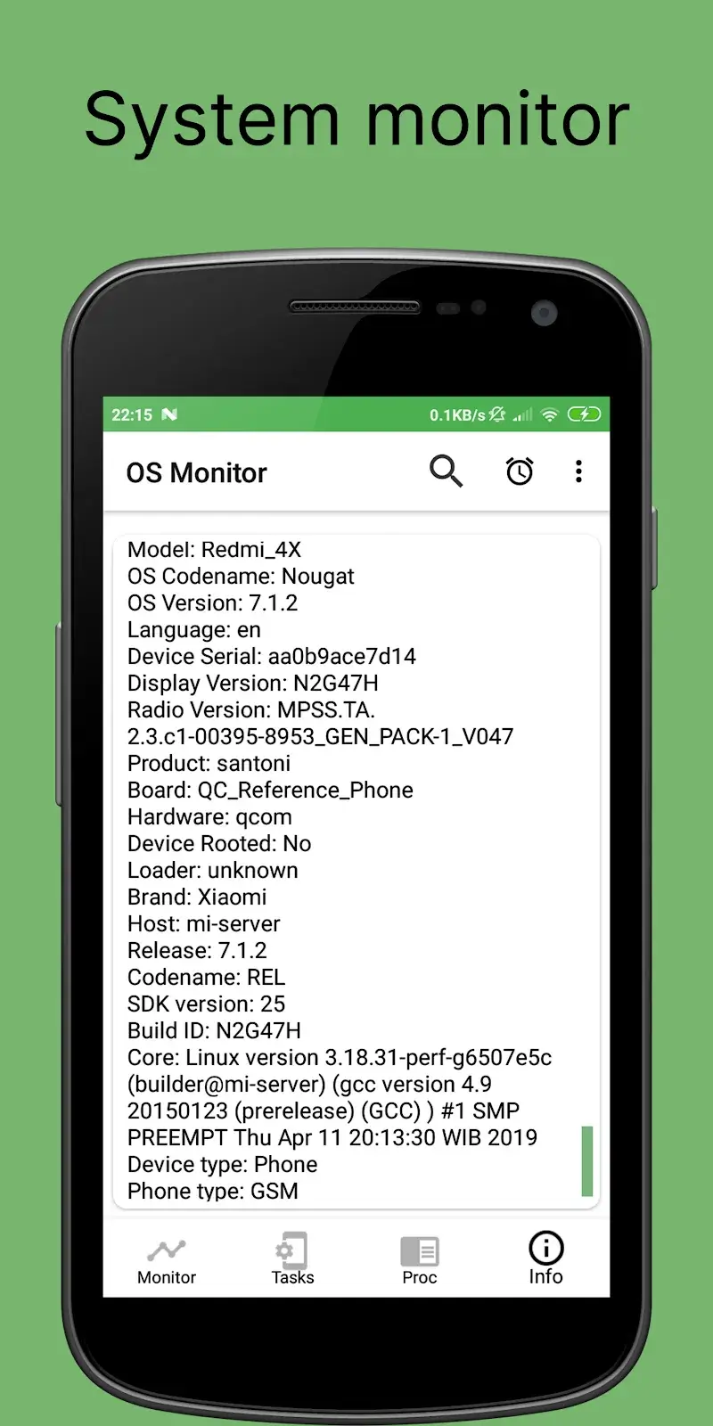 OS Monitor Tasks Monitor - screenshot 5