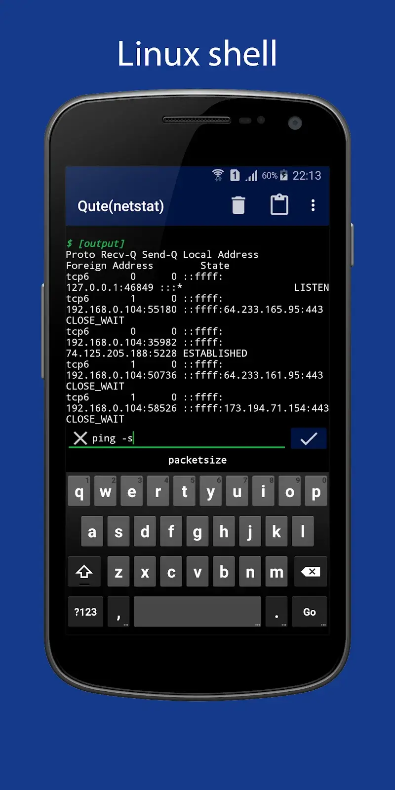 Qute Terminal emulator - screenshot 2