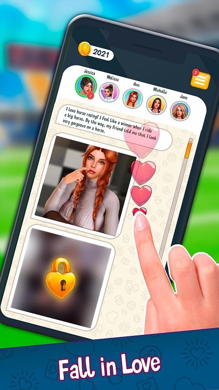 Love Camp Date Sim APK - screenshot 1