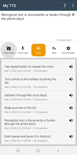 My TTS Text-to-Speech - screenshot 2