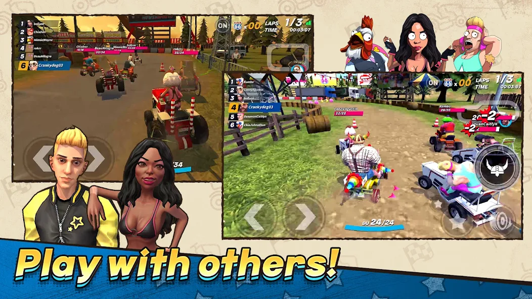 Rumble Racing Star - screenshot 12