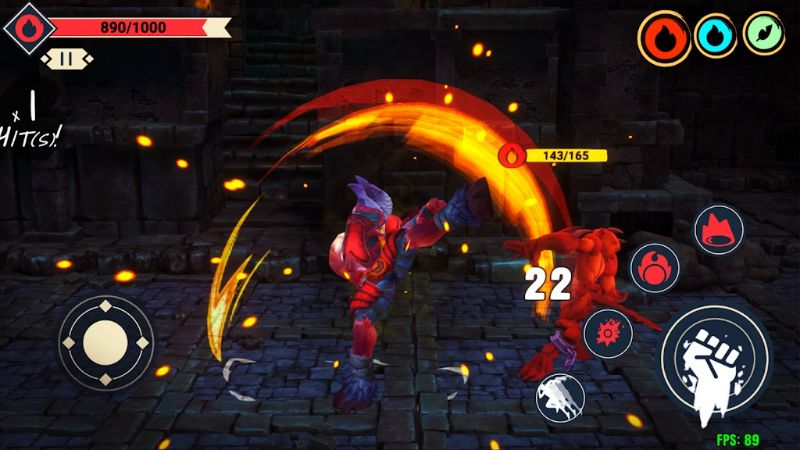 Demon Brawler APK - screenshot 1