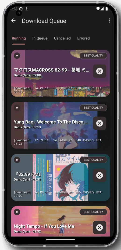 YTDLnis Downloader - screenshot 2