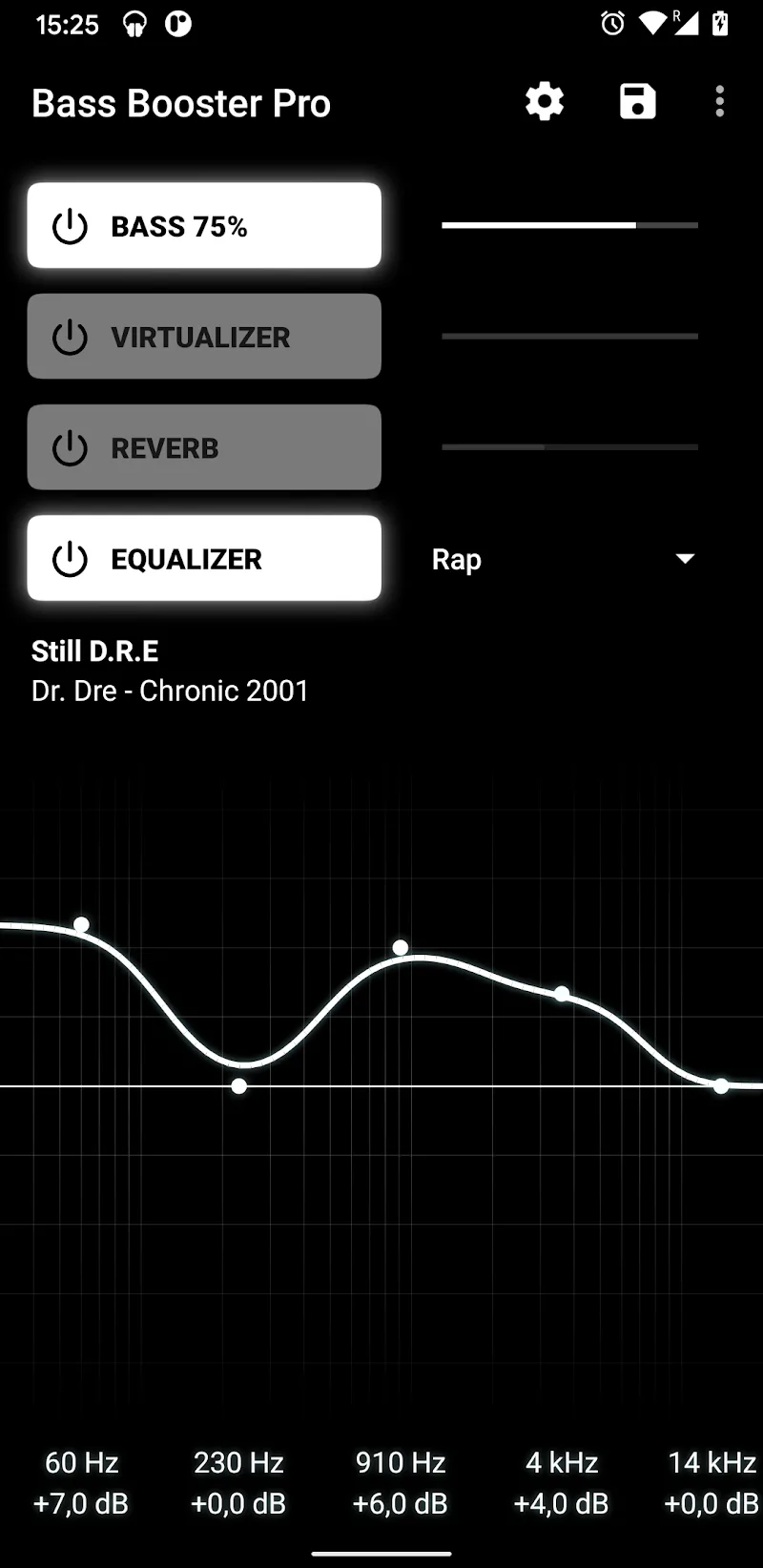 Bass Booster Pro - screenshot 1