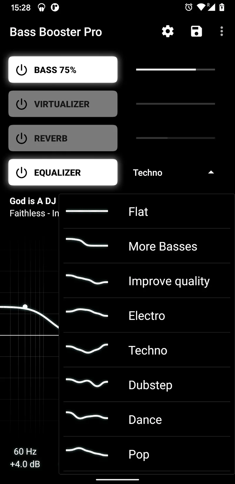 Bass Booster Pro - screenshot 2