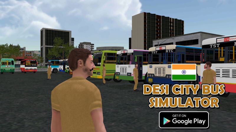 Desi City Bus Indian Simulator APK - screenshot 1