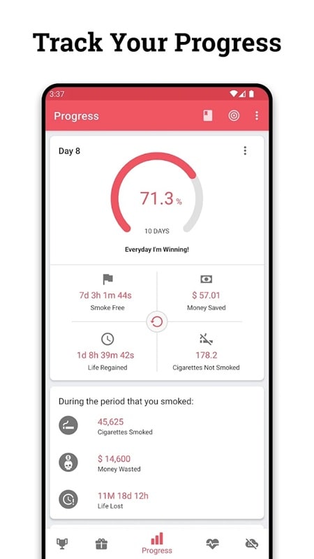 Quit Tracker APK - screenshot 2