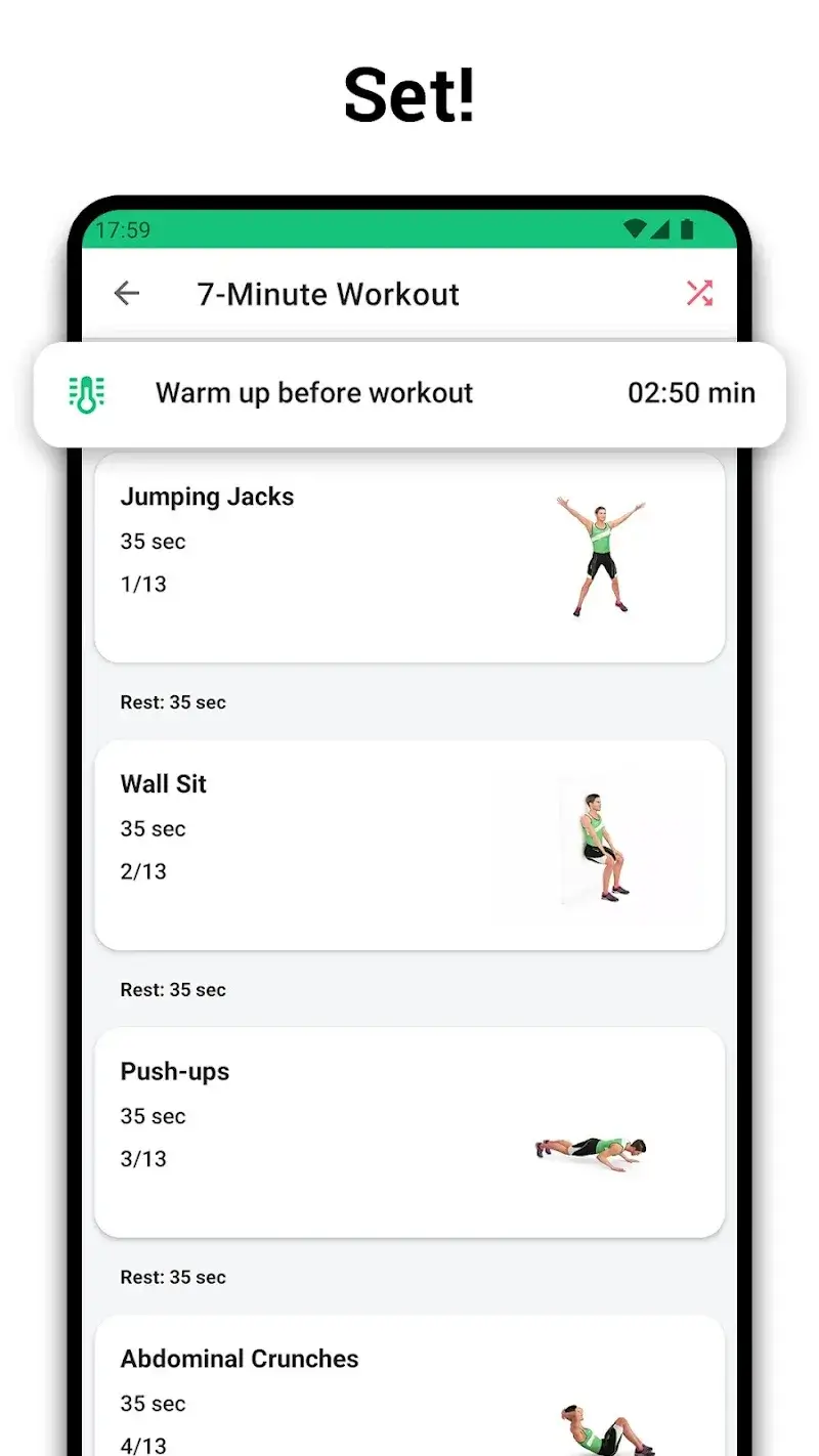 7m Workout - screenshot 2