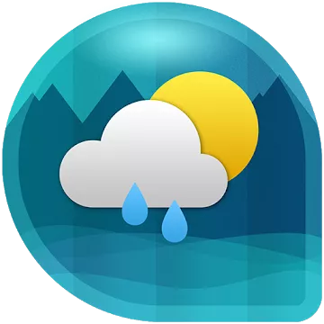 Weather & Clock Widget for Android Ad Free - app icon