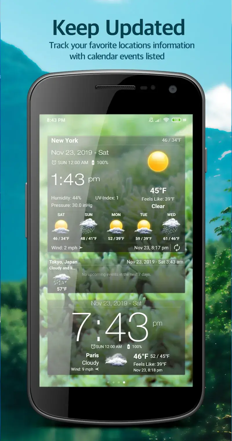 Weather Advanced for Android - screenshot 3