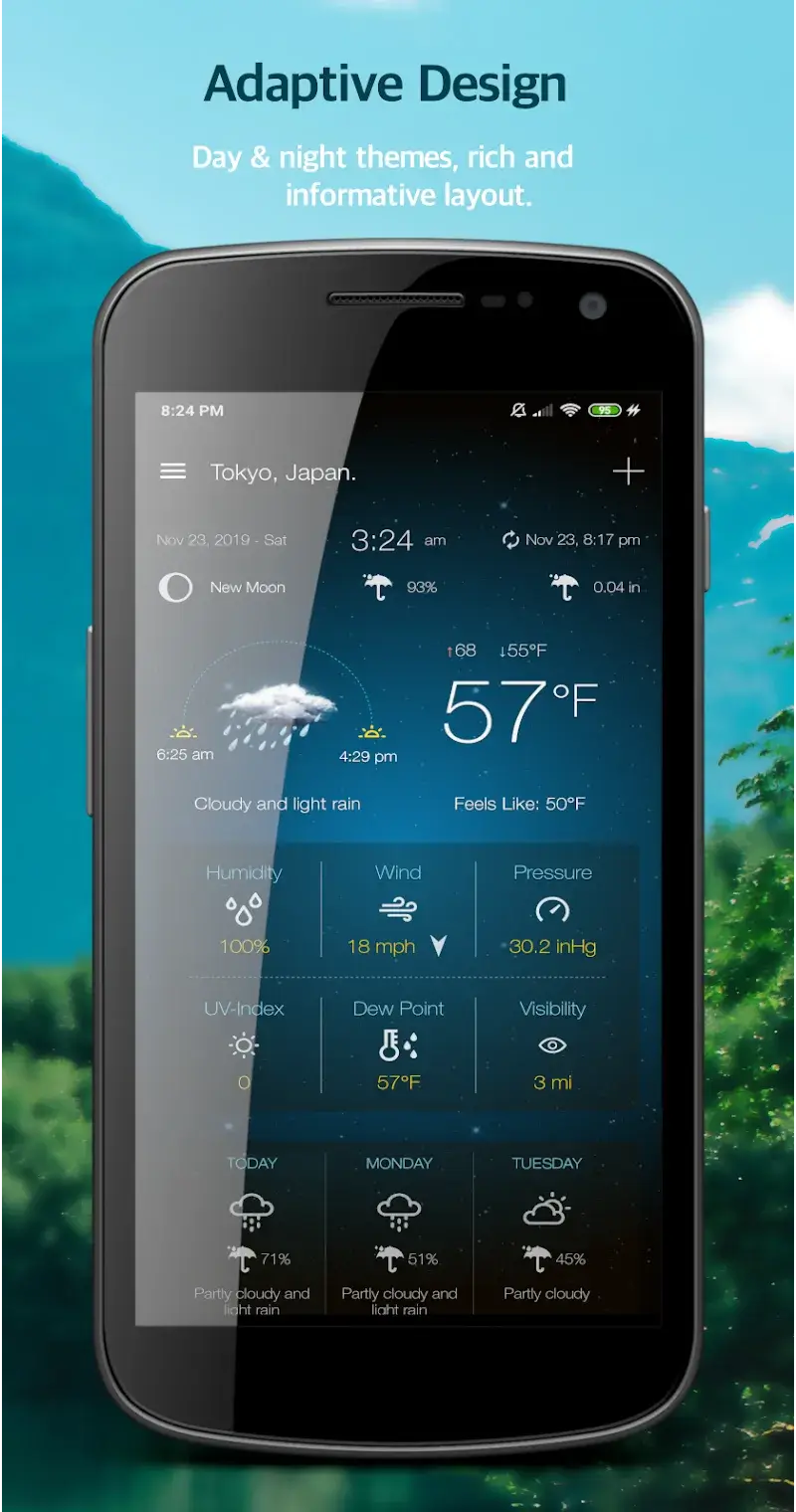 Weather Advanced for Android - screenshot 5