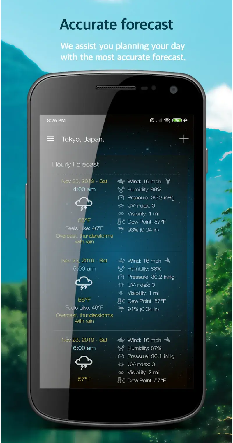 Weather Advanced for Android - screenshot 6
