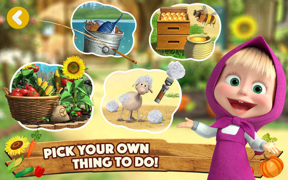 Masha and the Bear: Farm Games - screenshot 10