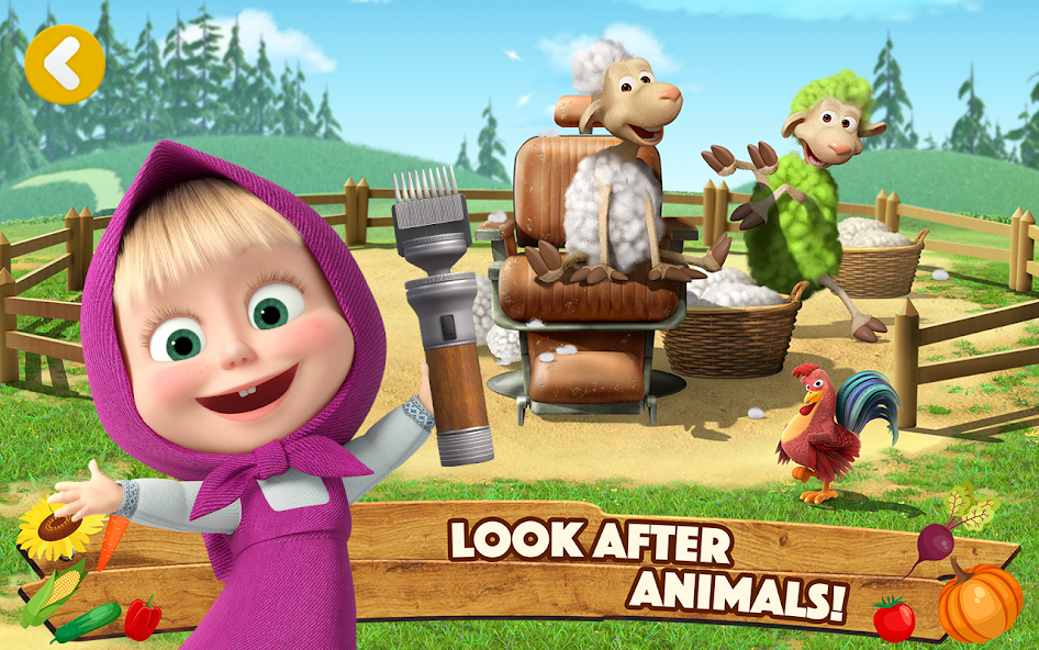 Masha and the Bear: Farm Games - screenshot 12