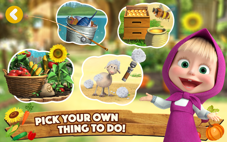 Masha and the Bear: Farm Games - screenshot 18