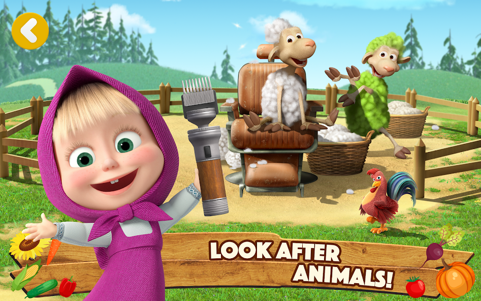 Masha and the Bear: Farm Games - screenshot 20