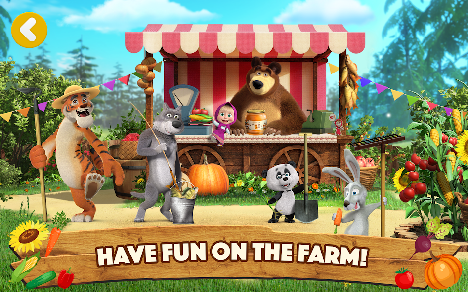 Masha and the Bear: Farm Games - screenshot 23