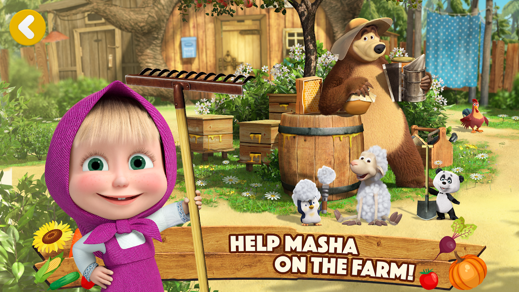 Masha and the Bear: Farm Games - screenshot 25