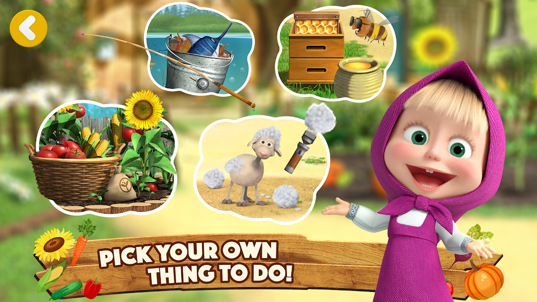Masha and the Bear: Farm Games - screenshot 26