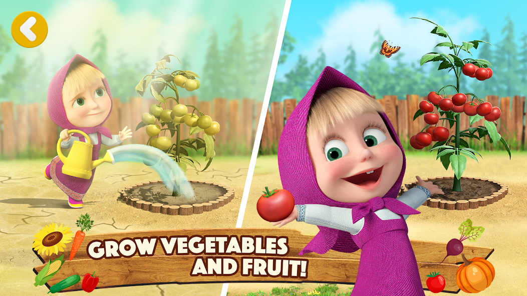 Masha and the Bear: Farm Games - screenshot 3