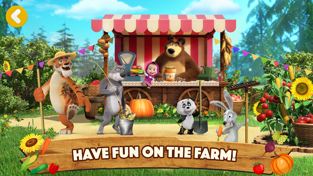 Masha and the Bear: Farm Games - screenshot 31