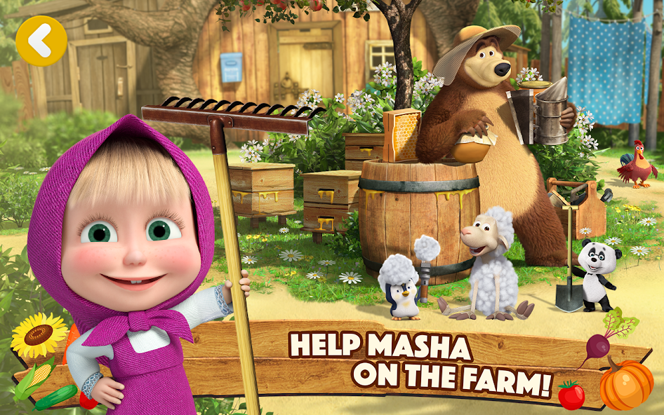 Masha and the Bear: Farm Games - screenshot 9