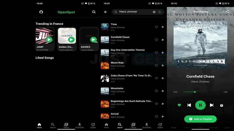 OpenSpot Music - screenshot 3