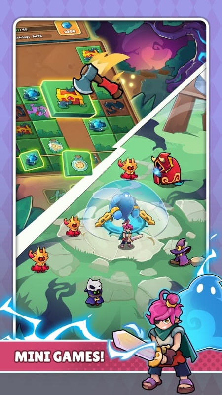 Idle Spellbound Mage RPG APK - screenshot 1